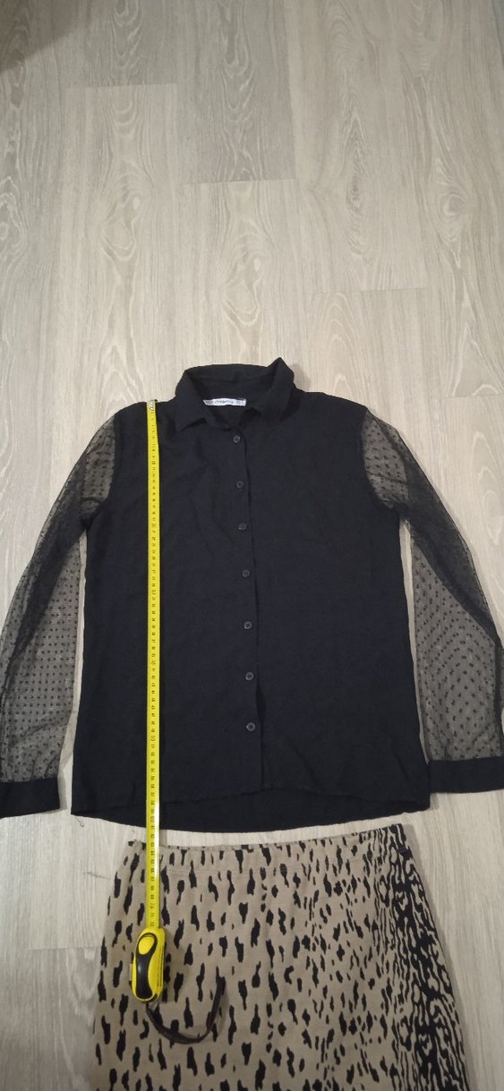 leopar desenli etek gömlek takım - Görsel 3