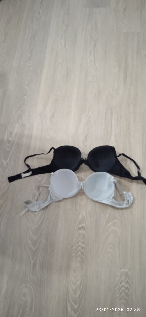 siyah ve gri  Sütyen - Görsel 4