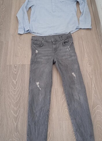 LCW pantolon/ h&m keten gömlek
