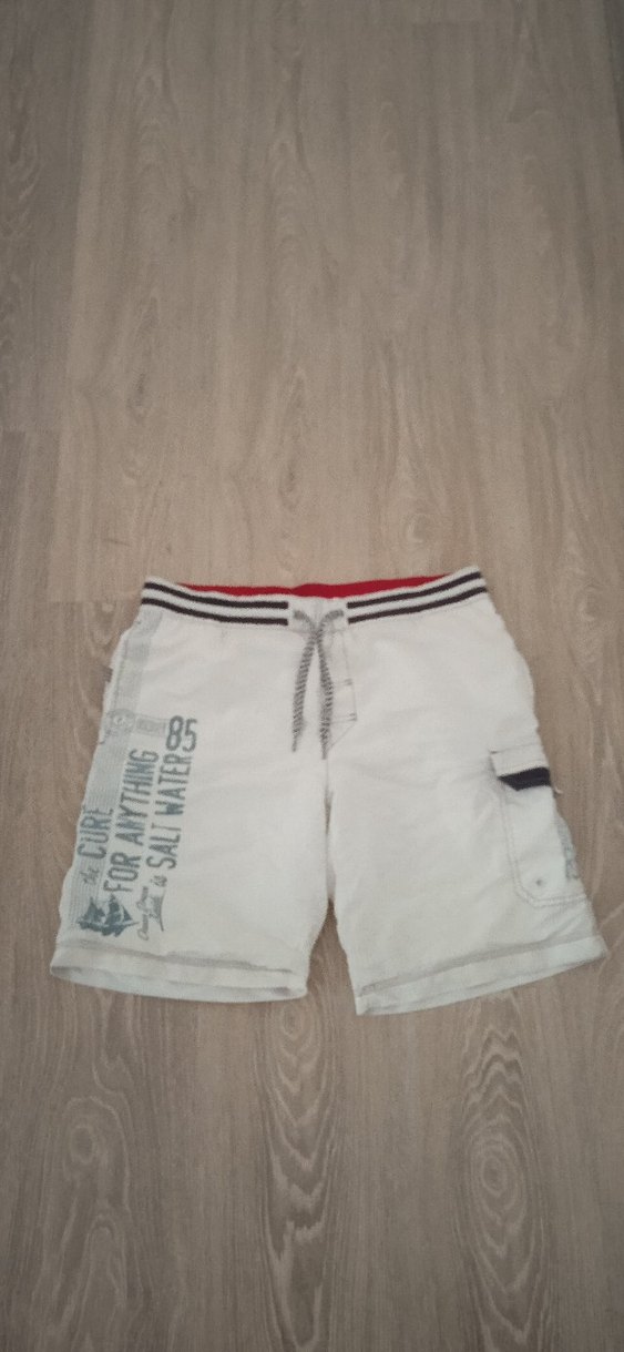 Beyaz Deniz şortu - Görsel 3