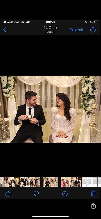 m Beden Nssposa Nişan Düğün After Party Elbisesi