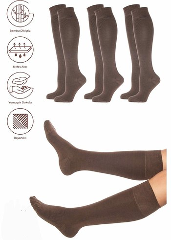 kadin yün corap - Görsel 2