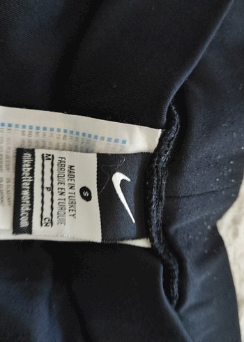 Nike Nike Siyah Spor Tayt Elastik Bel