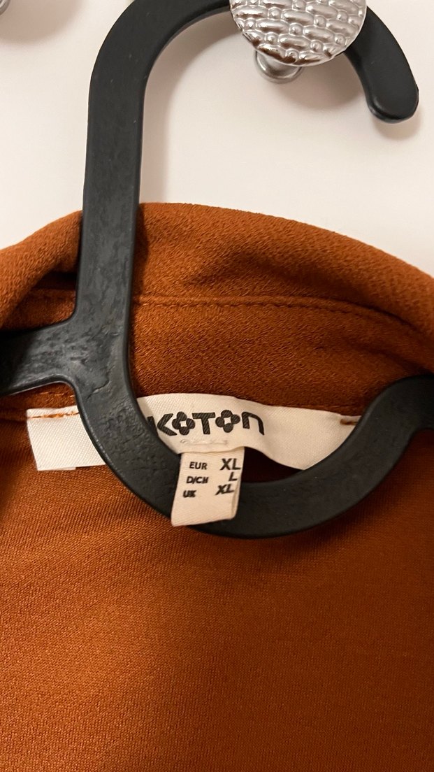 Kadın Kahverengi Mini Ceket - Görsel 3