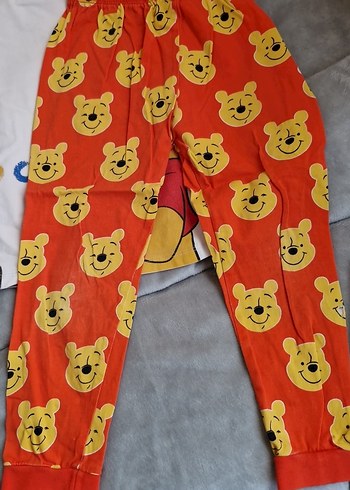 Kız Çocuk Beyaz Baskılı uzun Kollu Sweatshirt takim - Görsel 5