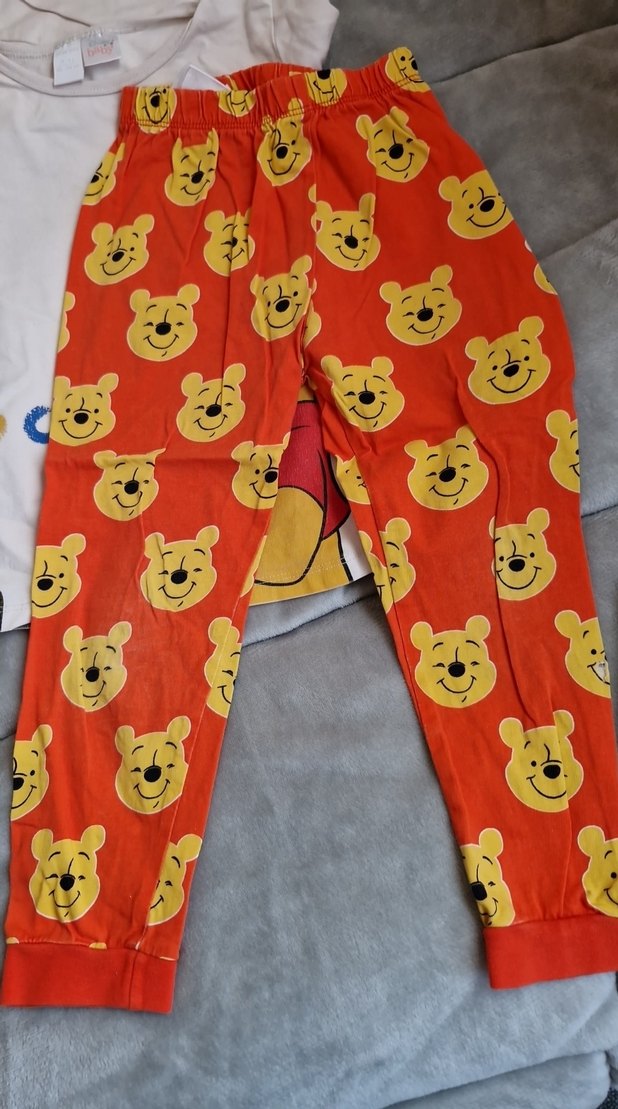 Kız Çocuk Beyaz Baskılı uzun Kollu Sweatshirt takim - Görsel 5