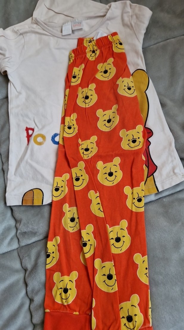 Kız Çocuk Beyaz Baskılı uzun Kollu Sweatshirt takim - Görsel 4