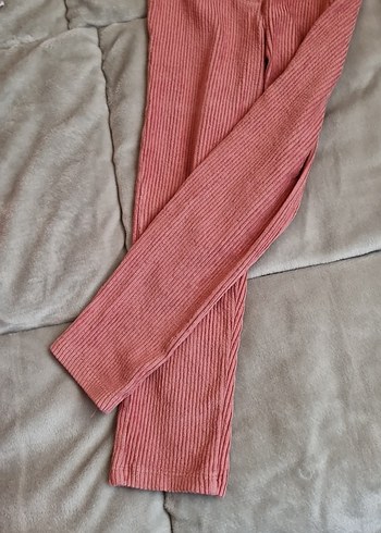 Pembe Pilili Kız Tayt - Görsel 3