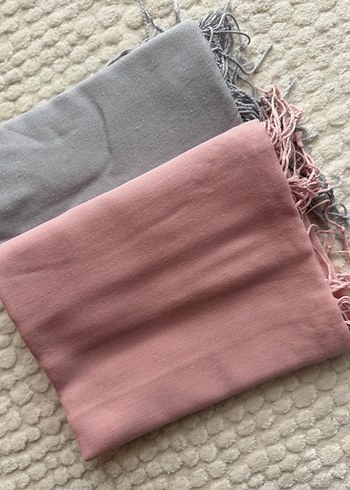 Kadın Pamuklu Şal - Görsel 2