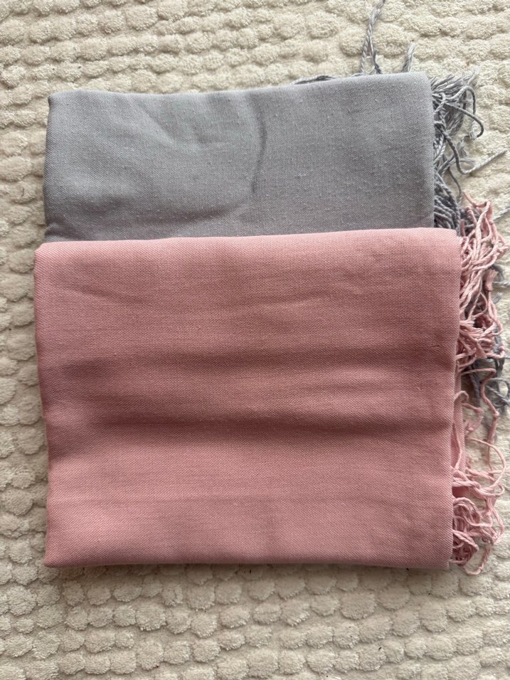 Kadın Pamuklu Şal - Görsel 3