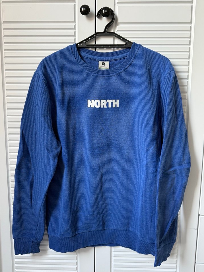 Mavi Uzun Kolu Sweatshirt - Görsel 2