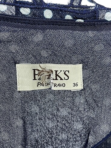 36 Beden lacivert Renk Park Bravo Uzun Elbise %70 İndirimli.
