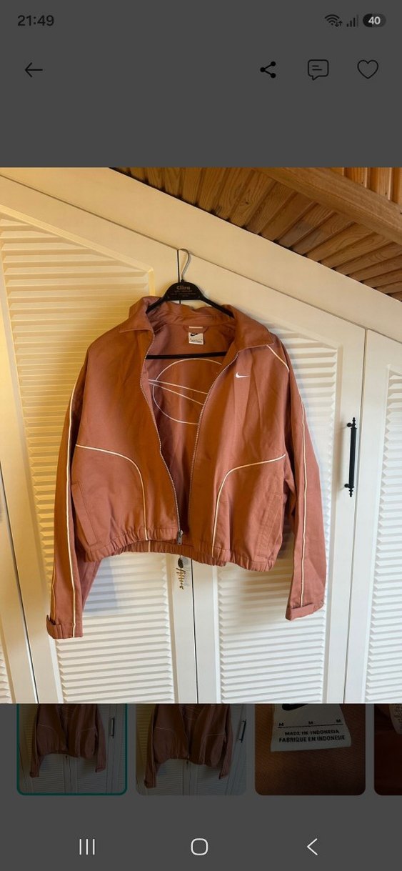 Orjinal nike ceket mont — görsel 2/4