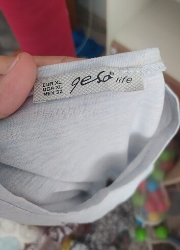 xl Beden mavi Renk Mavi t-shirt 