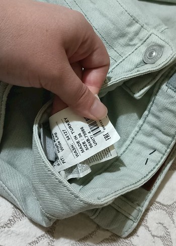 m Beden yeşil Denim Kot