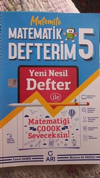 Arı yayınları matemito 5 sinif defter