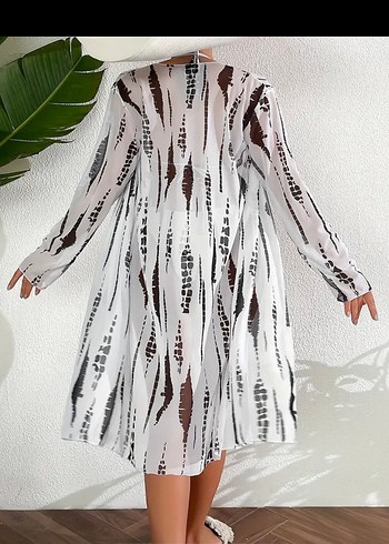 Üçlü bikini pareo takımı - Görsel 5