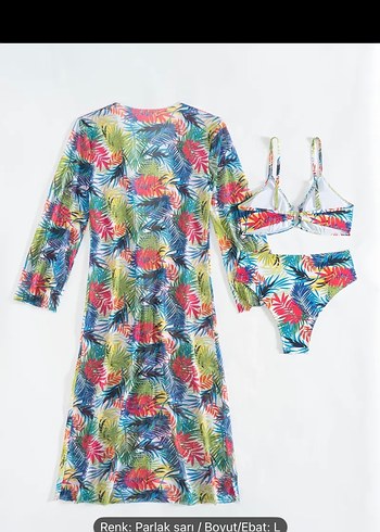 Renkli Bohem pareolu Mayo3 lü takım - Görsel 6