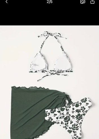 Yeşil Bohem Bikini Takımı - Görsel 2