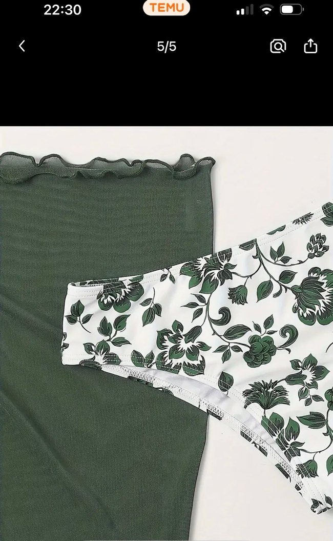 Yeşil Bohem Bikini Takımı - Görsel 5