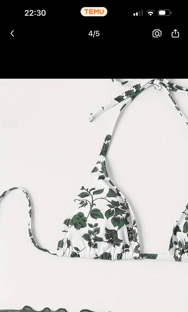 Yeşil Bohem Bikini Takımı - Görsel 4