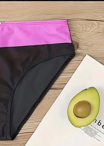 Işıltılı Mor Mini Bikini - Görsel 4