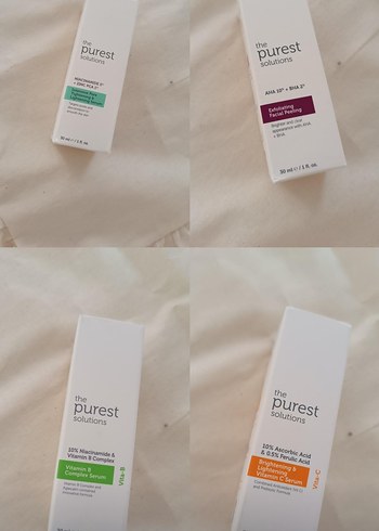 The Purest Solutions Kadın Nemlendirici ve Serum Seti