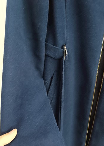 Kadın uzun kaşe kaban - Görsel 2