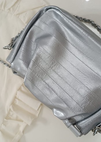 İnci ve Zincir Detaylı Kadın Çanta - Görsel 4