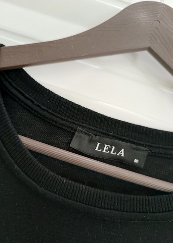 Siyah Kadın Sweatshirt tunik - Görsel 3