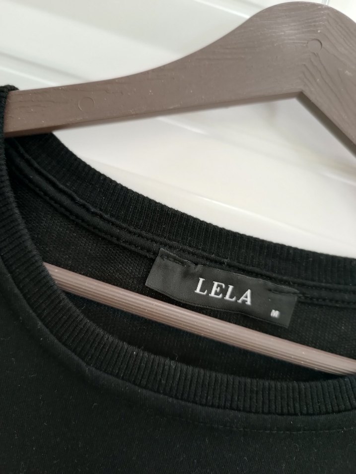 Siyah Kadın Sweatshirt tunik - Görsel 3