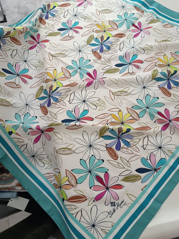 Silk home twill eşarp - Görsel 2