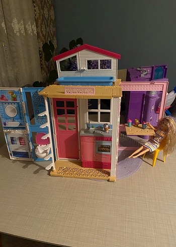 Pastel Pembe oarbıe Oyun Evi
Bebek dahıl degıldır - Görsel 3