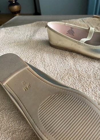 Bej Modern Klasik Kız Babet Ayakkabı - Görsel 3