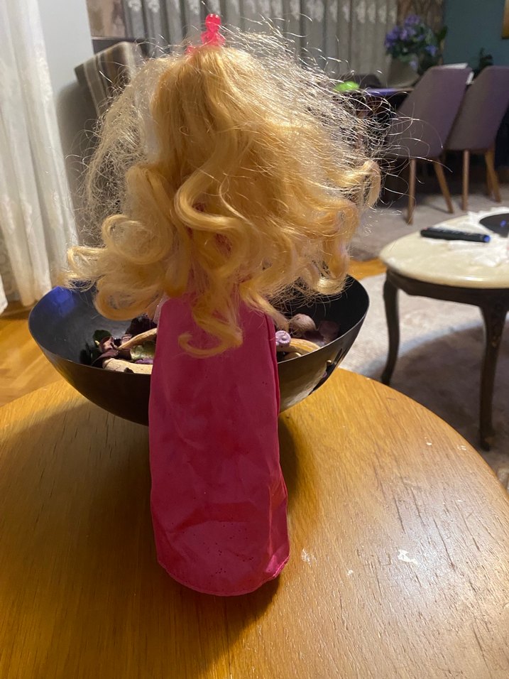 Parlak Pembe Prenses narbıe Bebek - Görsel 2