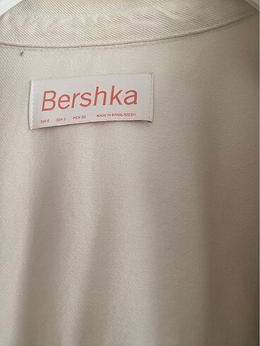 Bershka krem ceket