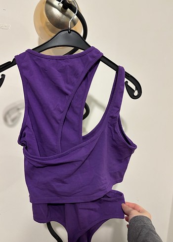 Mor bodysuit - Görsel 5