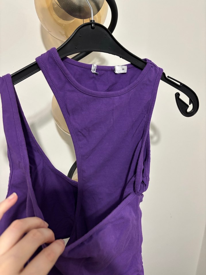 Mor bodysuit - Görsel 3