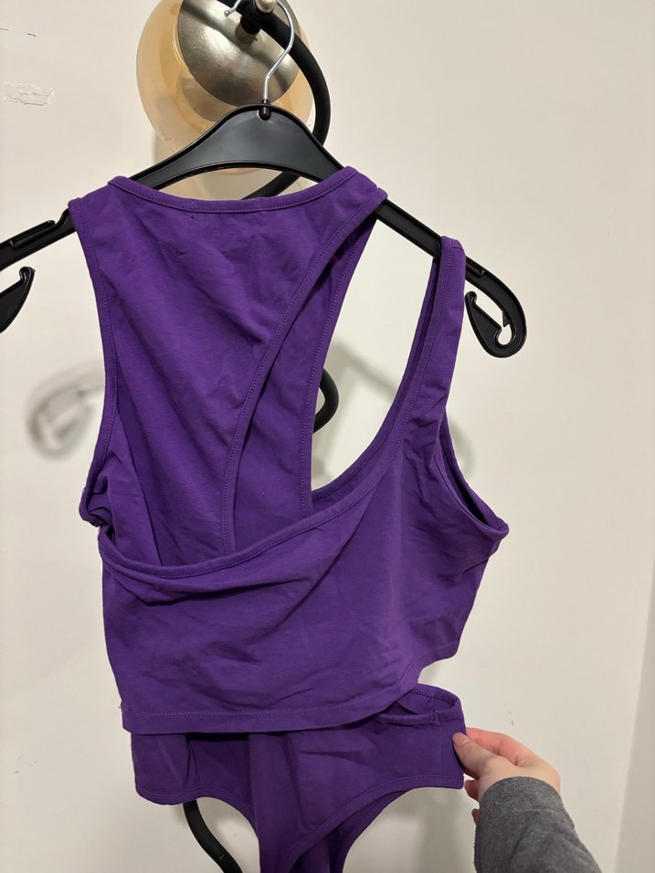 Mor bodysuit - Görsel 5