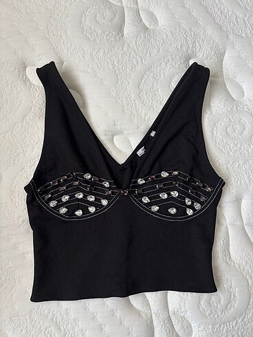 Zara Taşlı Büstiyer