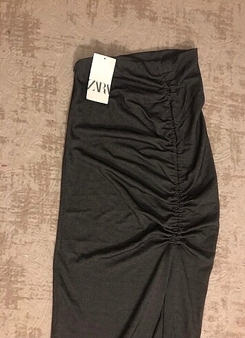 Zara yırtmaçlı etek