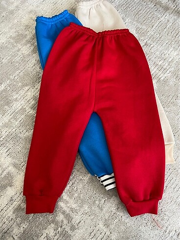12-18 Ay Beden çeşitli Renk Bebek şardonlu polar eşofman altı pijama