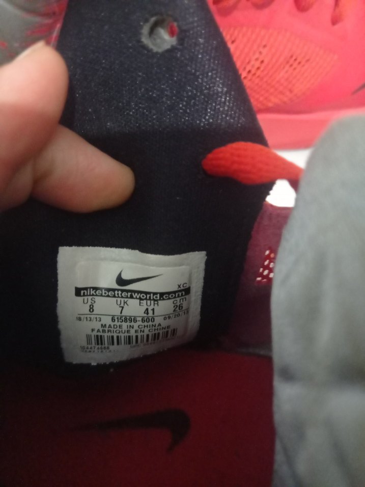 Nike Kırmızı Basketbol Ayakkabısı - Görsel 4