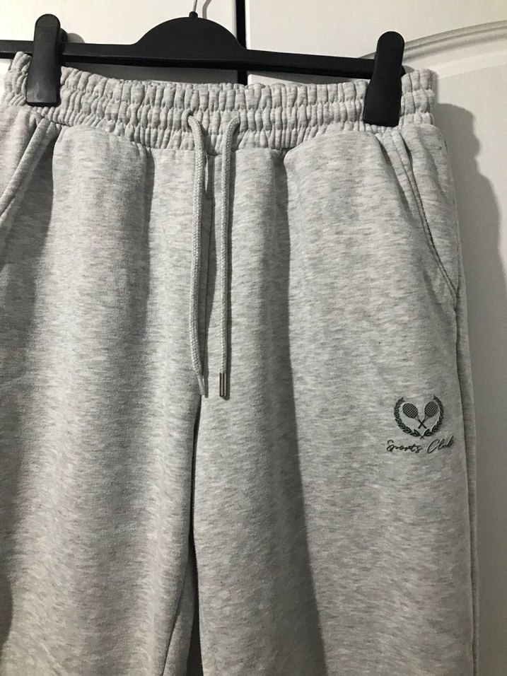 Gri Kadın Rahat Kesim Eşofman Altı - Görsel 2