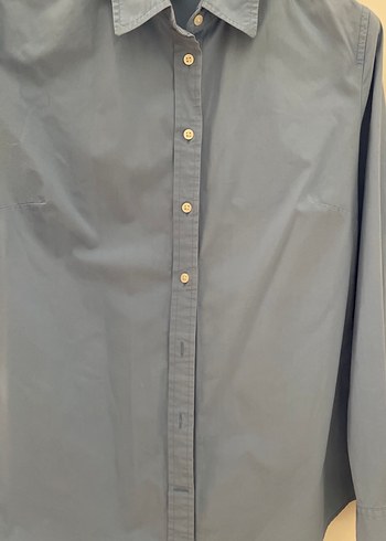 Mavi, Düğmeli Uzun Kollu GAP Gömlek - Görsel 7