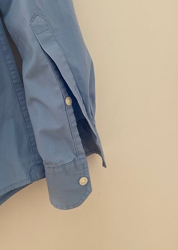 Mavi, Düğmeli Uzun Kollu GAP Gömlek - Görsel 5