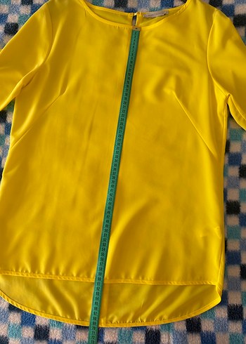 Mudo Collection Sarı Large bluz - Görsel 5