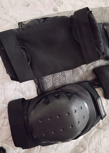 Siyah Biker Motosiklet Dizlikleri Velcro - Görsel 4