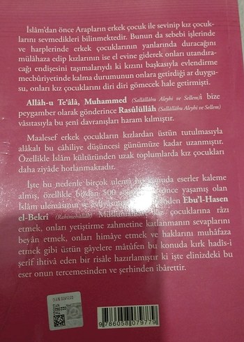 Kız Çocuklarına İyi Bakmanın Faziletleri Kitabı - Görsel 2