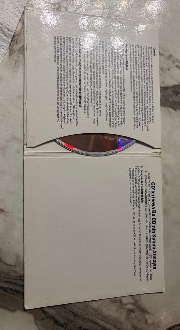 Microsoft ofis Yazılım CD' - Görsel 3